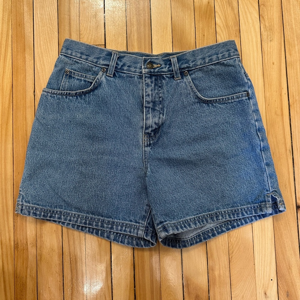 Classic Blue Denim Women's Shorts